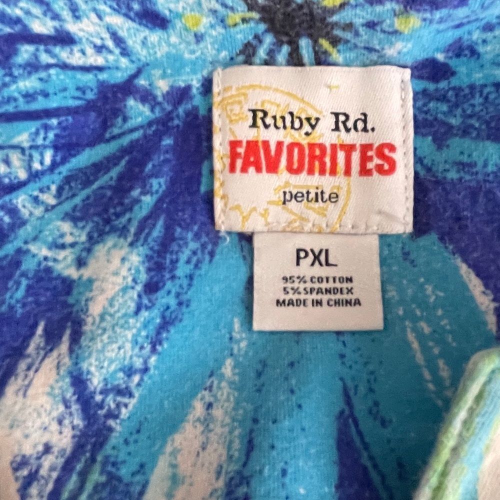 Ruby Rd. Favorites Floral Top - Picture 5 of 5